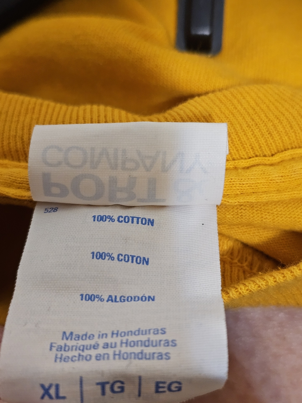 NAVY Gold Short-Sleeve Crew Neck T-Shirt XL - Picture 3 of 4